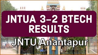 JNTUA 32 BTECH RESULTS jntuaupdates [upl. by Remoh]