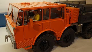 Tatra 813 8x8 Kolos  3D printed  Assembly  Ready for offroad [upl. by Brighton]