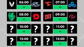 Shanghai Major  EU RMR A  NAVI MOUZ Falcons Vitaliy Faze FI [upl. by Johannessen]