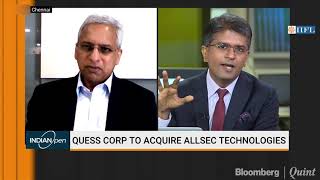 Quess Corp To Acquire Allsec Technologies [upl. by Atinuaj]