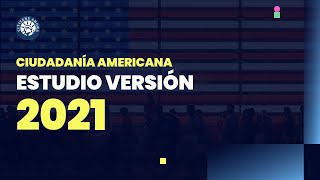 Estudio de ciudadanía americana  Versión 2021 [upl. by Enerehs821]