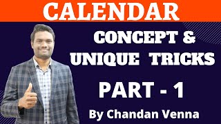 CALENDAR INTRO amp CONCEPT  UNIQUE TRICKS  SSC  RRB AP amp TS SI  GROUPS  CSAT  By Chandan Venna [upl. by Asp263]