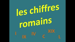 Les chiffres romains [upl. by Kristen576]