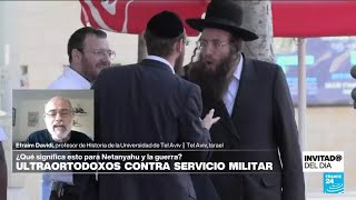 ¿Por qué Israel ordenó a los jóvenes judíos ultraortodoxos a prestar servicio militar [upl. by Leribag]