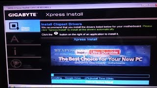 GIGABYTE Xpress Install windows 81 [upl. by Gallenz]