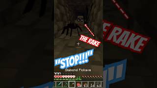 The Rake is Terrifying therake jumpscare minecraft scary horror  gaming [upl. by Perren416]