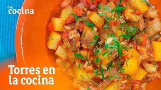 Manitas de cerdo a la riojana  Torres en la Cocina  RTVE Cocina [upl. by Ellerret261]