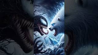 quotincredible fusion of Venom and ice bear 🐻 hybridquotmarvelaicreationshortsfeed foryoutrending [upl. by Leon]