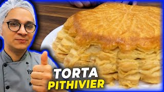 PITHIVIER  Torta Francesa de Massa Folhada  Ewerton Santana [upl. by Bullis]