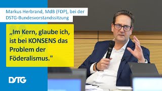 Schwachstellen amp Chancen des Projekts KONSENS  Markus Herbrand bei der DSTG Bundesvorstandssitzung [upl. by Etac]