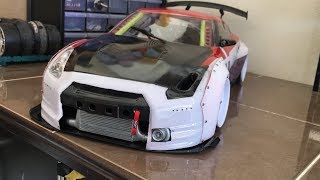 Pandem R35 build rc drift 110 build [upl. by Plossl]