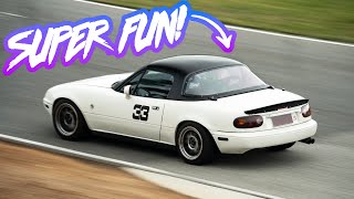 Just a casual FULL THROTTLE Sunday drive  Broadford Raceway in my MX5 [upl. by Davie]