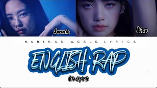 Blackpink Jenlisa english raps♡♥︎♡ [upl. by Neerbas]