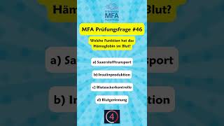 📚 MFA Prüfungsvorbereitung  Prüfungsfrage 46 [upl. by Ahcsropal]