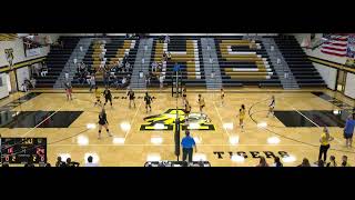 Versailles High vs SmithCotton High School Girls Varsity Volleyball [upl. by Aiyn]