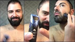 Usando Gillette Fusion Proglide Styler [upl. by Nnylsoj223]