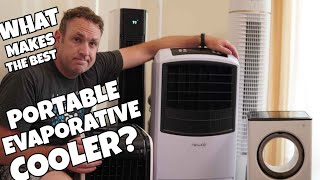 What portable evaporative cooler is best I tried these swamp coolers to find out [upl. by Aloek]