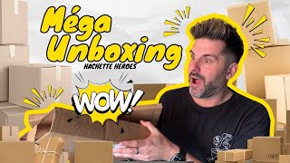 Méga Unboxing  Hachette Heroes [upl. by Bolger]