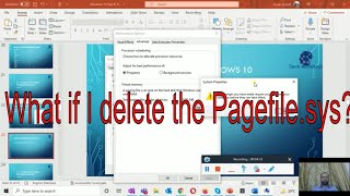 5  Delete Pagefile sys In Windows 10 [upl. by Dripps]