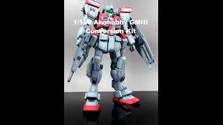 1100 Akohobby RGM86R Nouvel GM III 3 Conversion Kit Commission [upl. by Deach217]