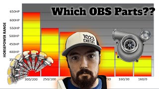 300400HP OBS Powerstroke How to Choose Parts for your OBS Build PT 1 [upl. by Shaum]