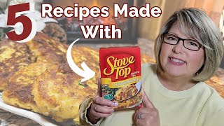 What To Make With BOXED STUFFING MIX 5 Quick and Tasty Recipes [upl. by Defant]