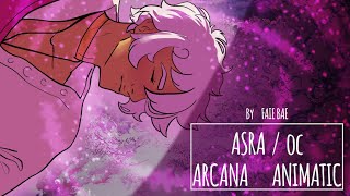 Asra Arcana OC  Arcana Animatic Lovely by Billie Eilish ft Khalid [upl. by Norrat]