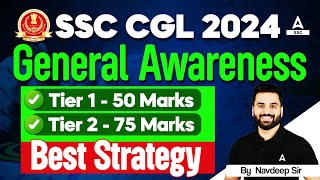 SSC CGL General Awareness 2024  SSC CGL Best Strategy By Navdeep Sir [upl. by Llesram]