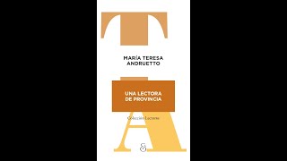 5 preguntas a María Teresa Andruetto [upl. by Ettie]