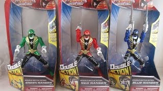 Super Megaforce Double Battle Action Rangers Review [upl. by Nimajneb]