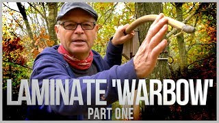 Tillering a 100lb Laminate English Warbow Part One [upl. by Peri]