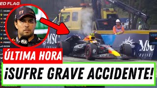 DESPIDO INMINENTE CHECO PÉREZ VUELVE A SUFRIR OTRO ACCIDENTE EN HUNGRÍA [upl. by Yrrah]