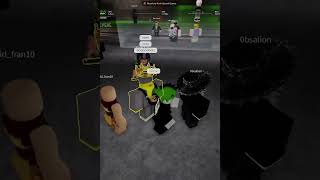 playing Thick of It in duels lobby roblox [upl. by Ydnes]