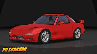 Mazda RX7 FD Drift Build  Free Livery Code  FR Legends [upl. by Orman]