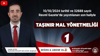 Taşınır Mal Yönetmeliği 1 [upl. by Newmann]