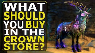 What Should YOU spend YOUR Crowns on in ESO as a New Player 2022 [upl. by Alyce827]