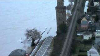 Hochwasser 2011 Oberwesel [upl. by Nylitsirk]