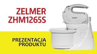 Mikser z misą ZELMER ZHM1265S 2 misy [upl. by Akirdna]