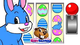 Easter Egg Game  Kids Fun Slot Machine Learning Video Game  Learn Counting Numbers 123 [upl. by Enytsirk]