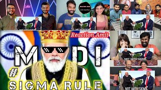 PM Narendra Modi  Sigma rule BG 🔥 song status  mix mashup reaction  mix Pakistani reaction [upl. by Dranel]