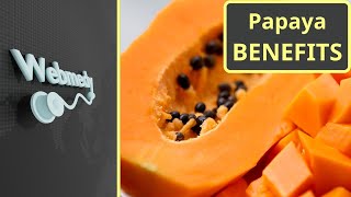 Top 5 Health Benefits of Papaya Fruit  Benefits of Papaya Juice and Papaya Seeds [upl. by Sprung207]