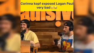 Corinna Kopf exposed Logan Paul ver bad 😑😂 [upl. by Engapmahc382]