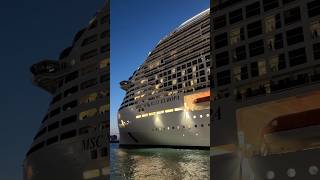 MSC World Europa is HUGE 😱 msccruise mscworldeuropa cruiseship cruises [upl. by Perron906]