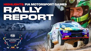 RALLY REPORT GRAVEL  2024 FIA Motorsport Games [upl. by Joela552]