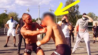 Muay Thai In Street Fighting [upl. by Clementius844]