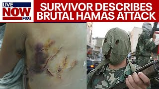 Israel War Survivor butchered by Hamas Terrorist  LiveNOW from FOX [upl. by Ahsenre]