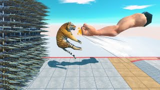 EPIC PUNCH 💥  ARBS  Animal Revolt Battle Simulator [upl. by Prudi]