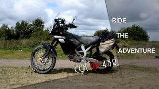 CCM GP 450 Adventure test [upl. by Refinaj]