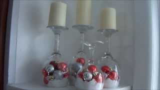 DIY Wine Glass Candles [upl. by Marji778]