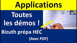 Applications  toutes les démonstrations du cours de prépa HEC [upl. by Nola]